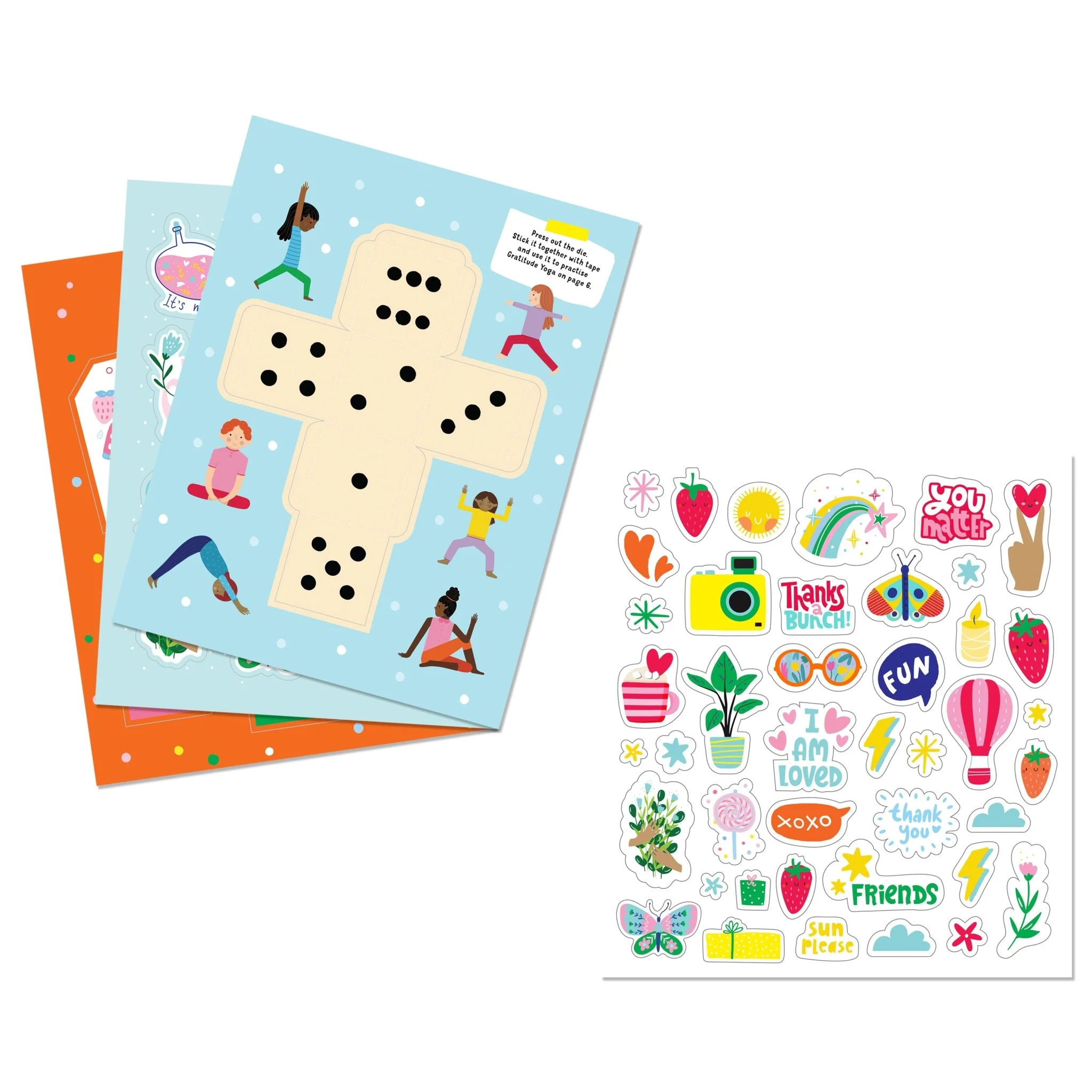 Hinkler Mindful Me Super Thankful Sticker Activity Book 152813 - Image 3