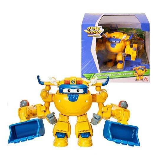 Super Wings Articulated Action Donnie 3inch YW740992