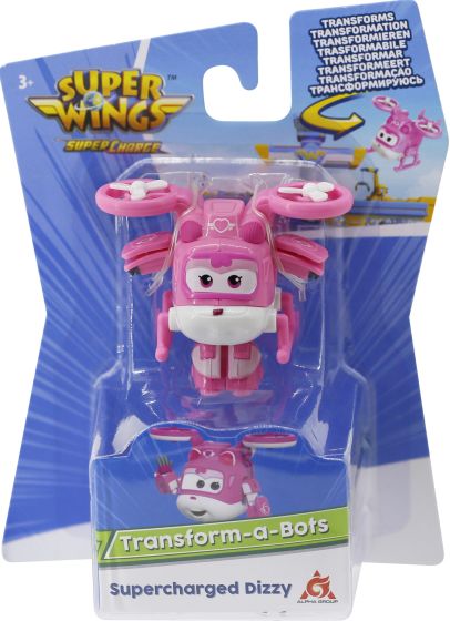 Super Wings Transform-A-Bots Supercharged Dizzy - Image 3