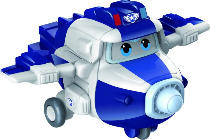 Super Wings Transform-A-Bots Supercharged Paul