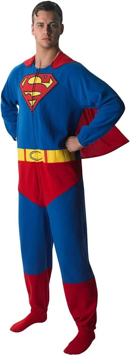 Superman Adult Onesie 880332-S - Image 2