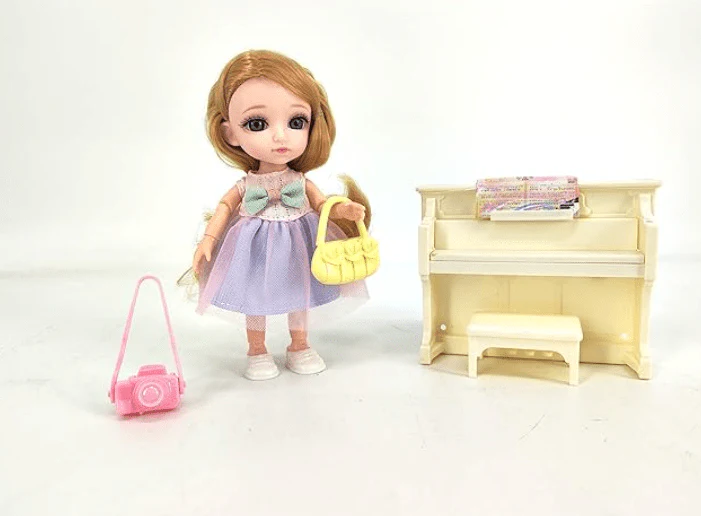 Sweet Annie Fashion Doll With Piano Set 6.5in TTC284112 - Image 3