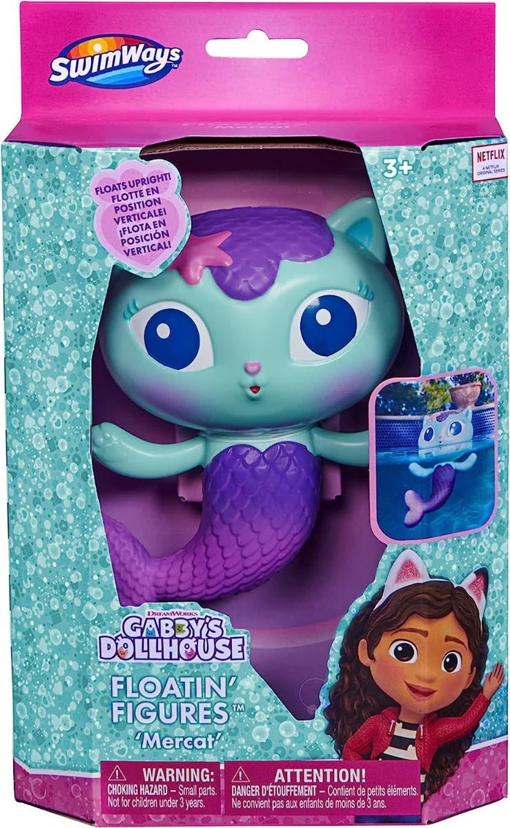 Swimways Gabby's Dollhouse - Mercat Floating Fig 6067006