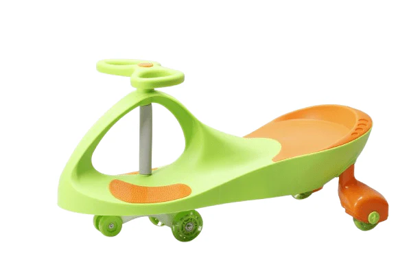 Swing Car With Light Green/Orange