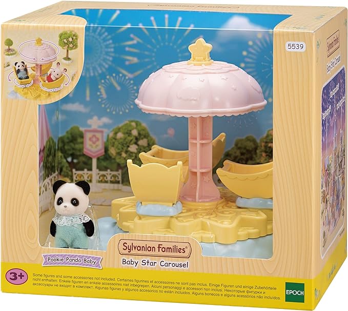 Sylvanian Families Baby Star Carousel 5539 - Image 2