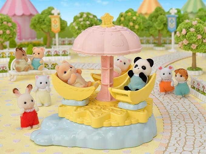 Sylvanian Families Baby Star Carousel 5539 - Image 4