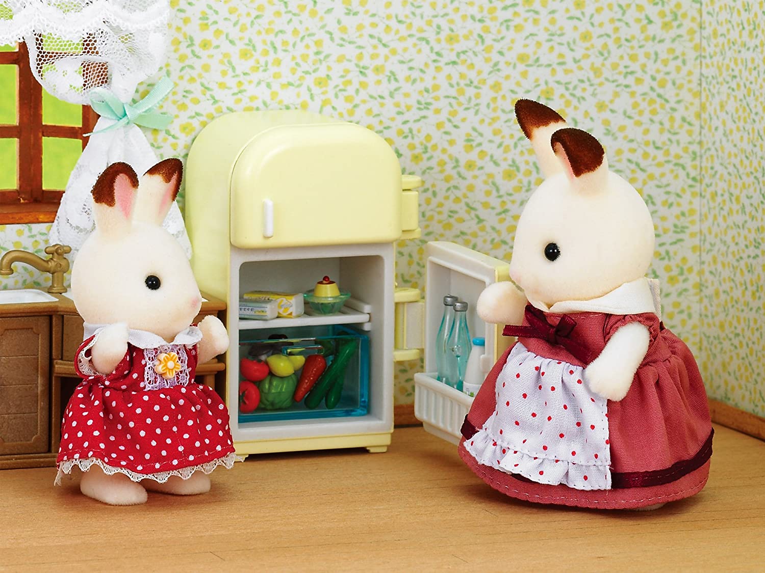 Sylvanian Families Chocolate Rabbit Mother Set 5014