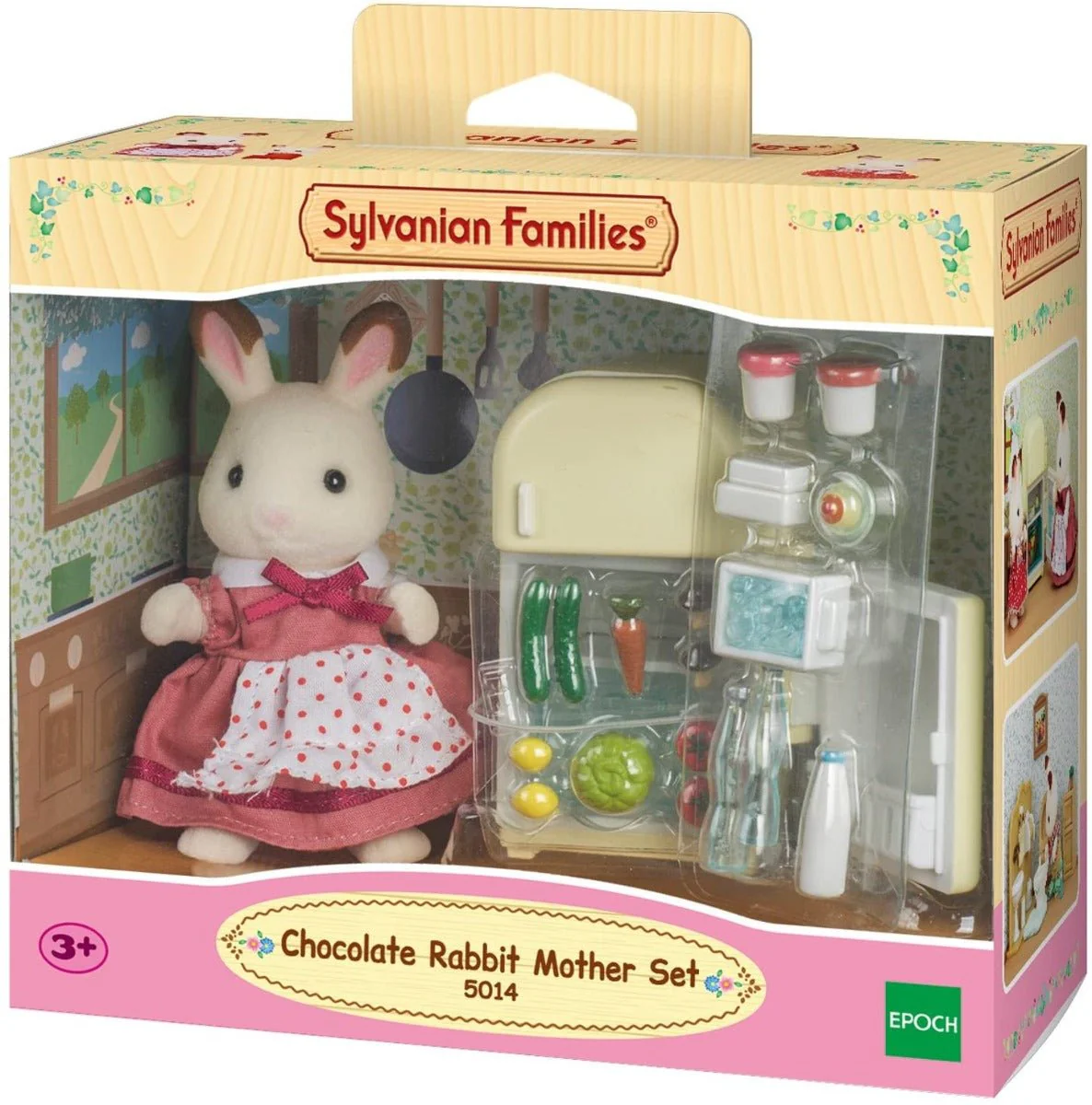 Sylvanian Families Chocolate Rabbit Mother Set 5014 - Image 3