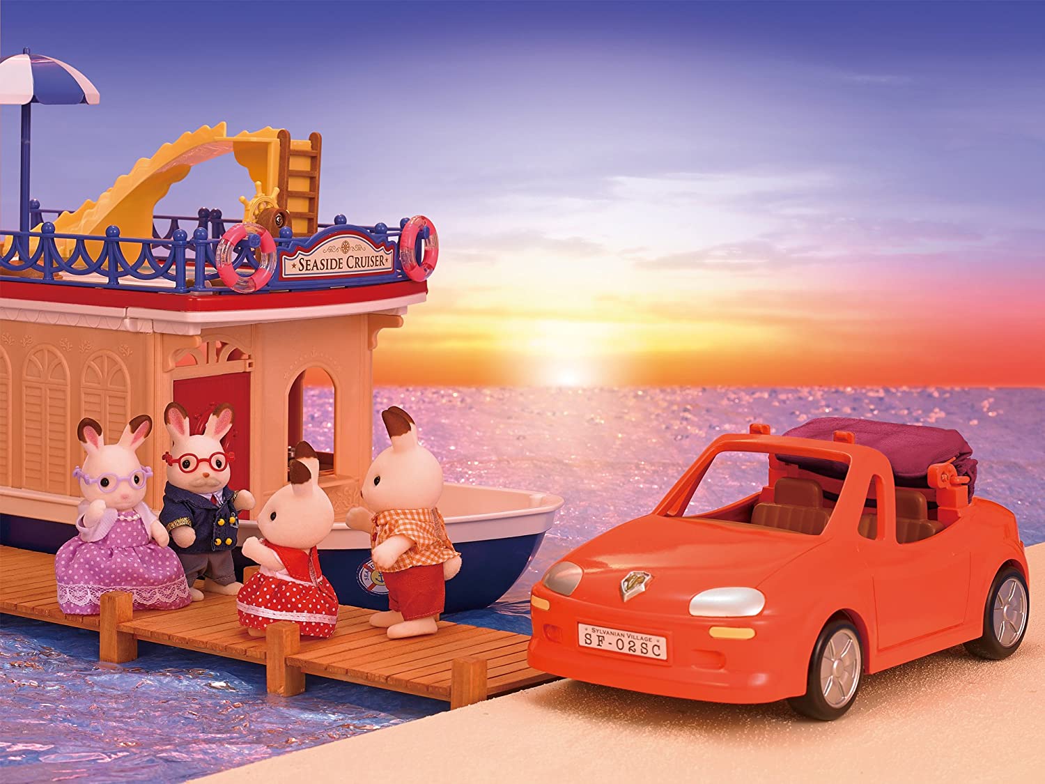 Sylvanian Families Convertible Car 5227 - Image 6