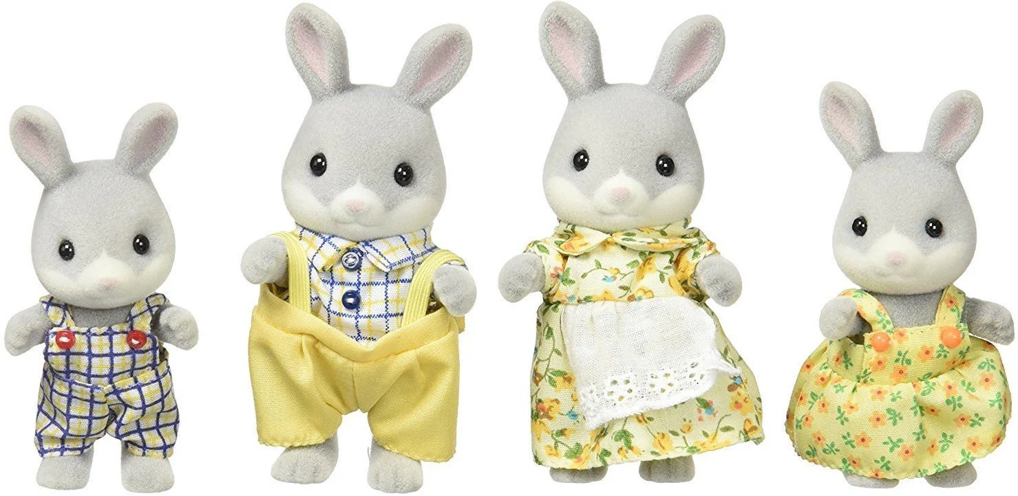 Sylvanian Families Cottontail Rabbit Family 4030