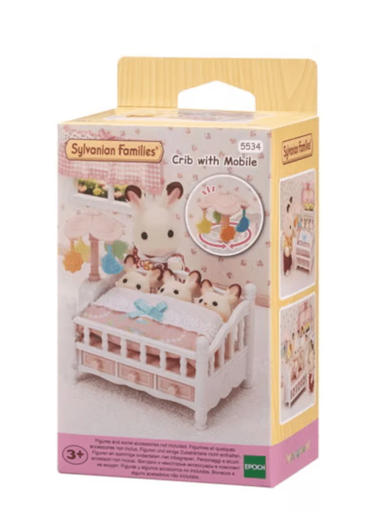 Sylvanian Families Crib with Mobile 5534