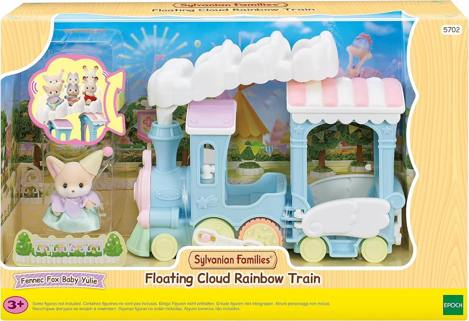 Sylvanian Families Floating Cloud Rainbow Train 5702 - Image 2