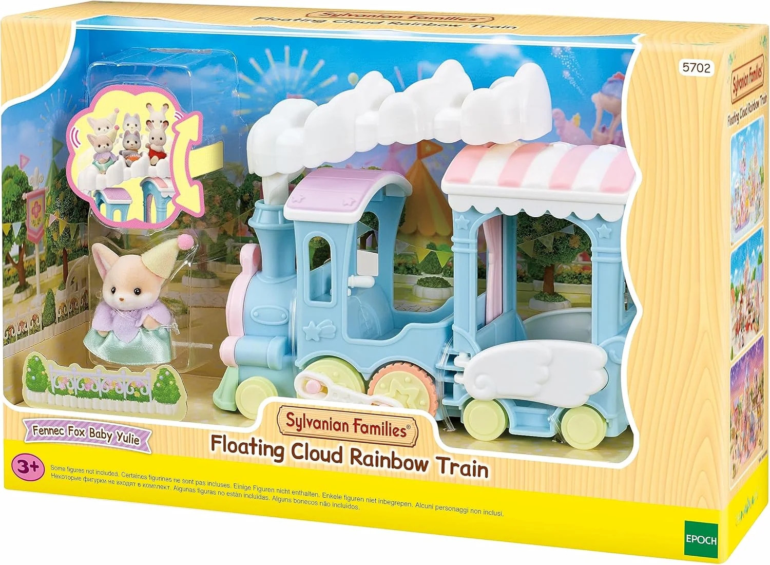 Sylvanian Families Floating Cloud Rainbow Train 5702 - Image 3