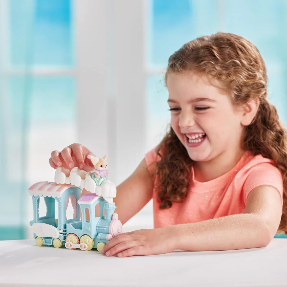 Sylvanian Families Floating Cloud Rainbow Train 5702 - Image 6