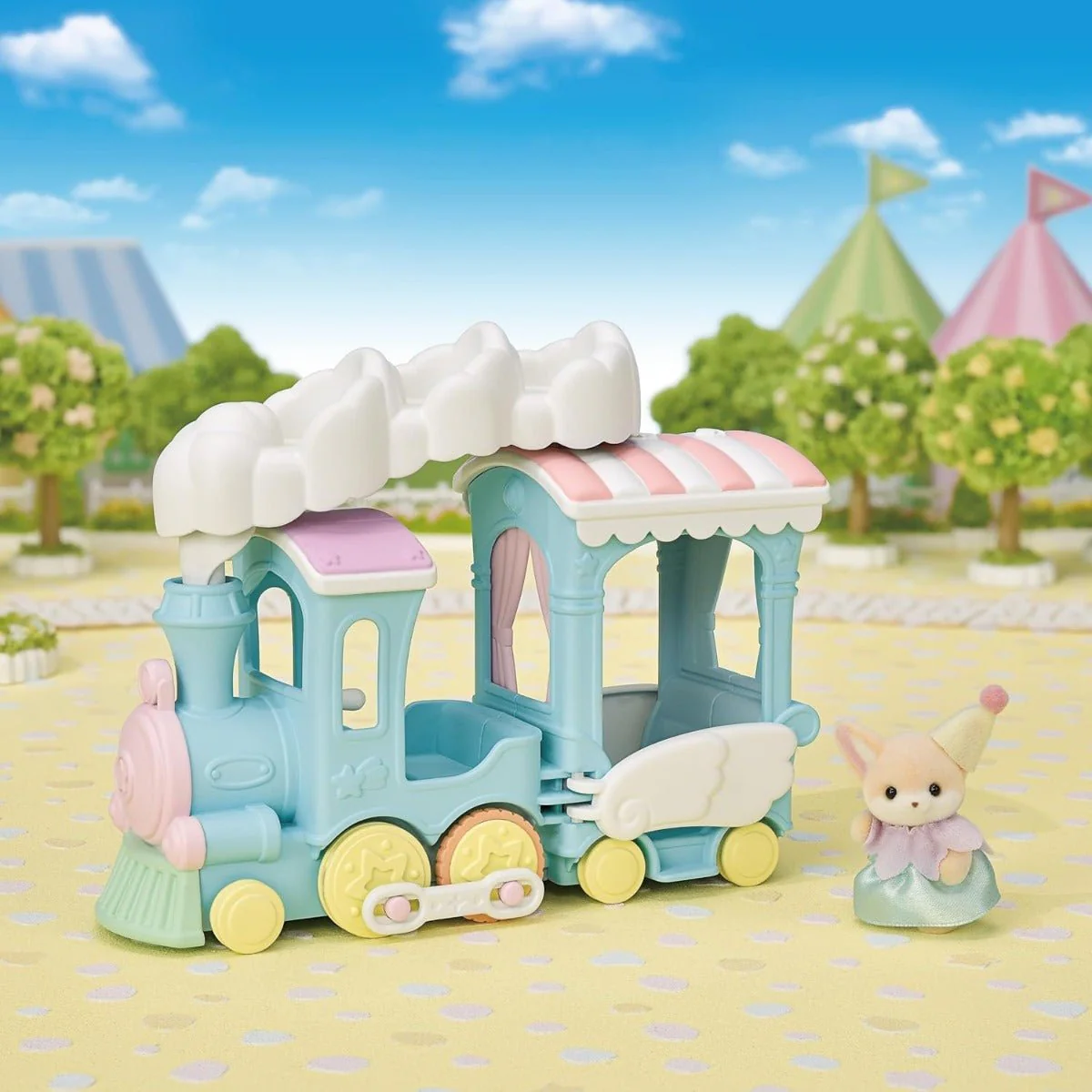 Sylvanian Families Floating Cloud Rainbow Train 5702 - Image 7