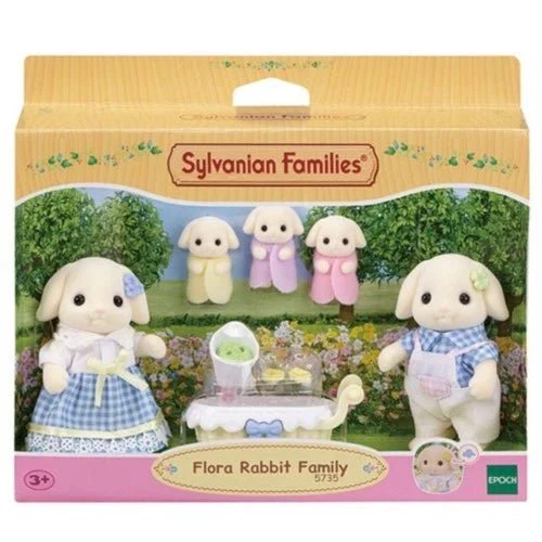 Sylvanian Families Flora Rabbit Family 04422177 - Image 4