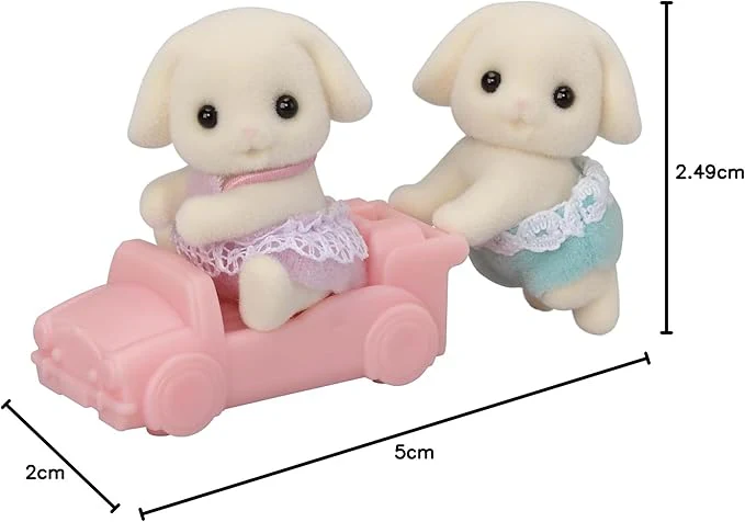 Sylvanian Families Flora Rabbit Twins 04422183