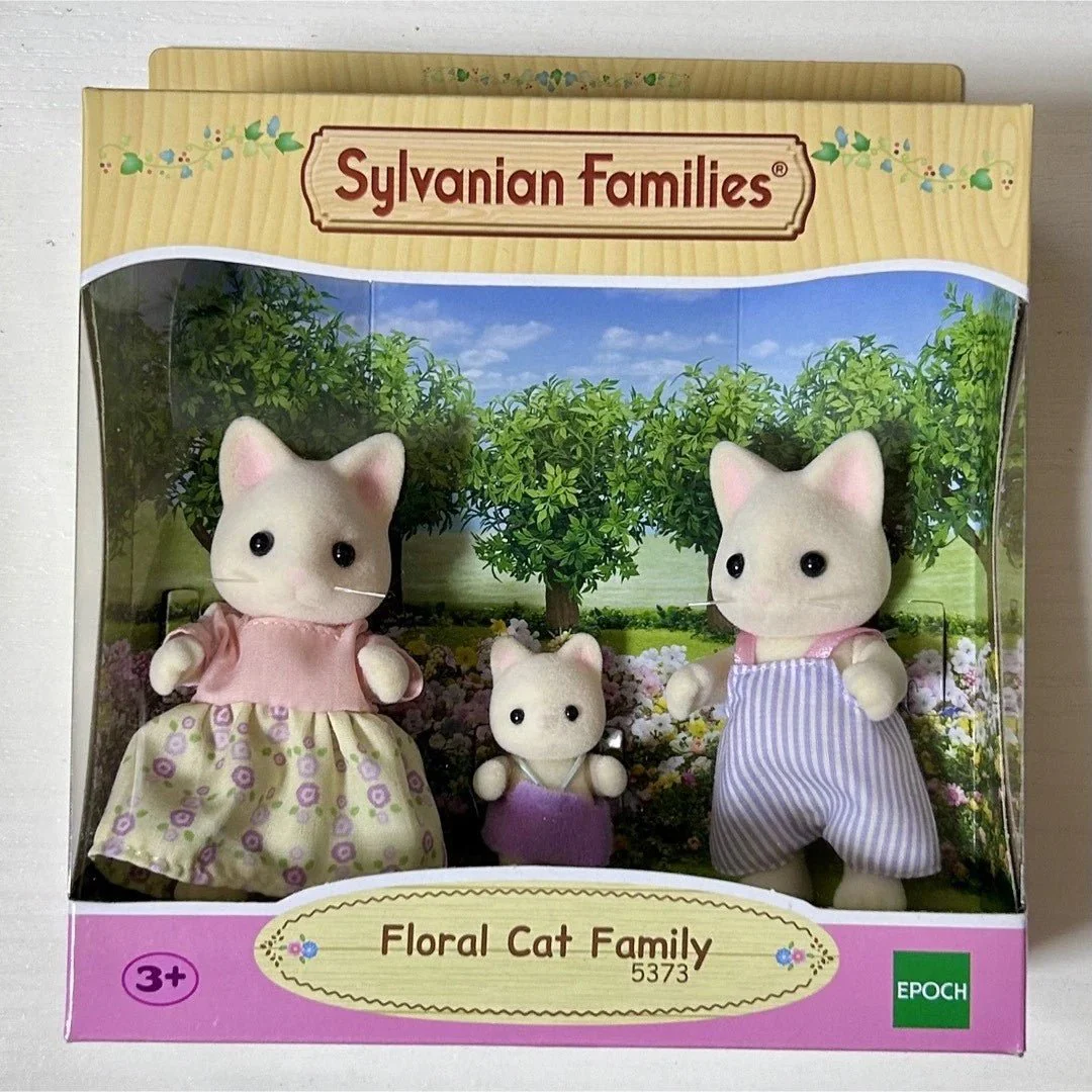Sylvanian Families Floral Cat Family 04422184