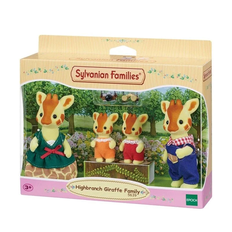 Sylvanian Families High Branch Giraffe Family 04422179 - Image 3