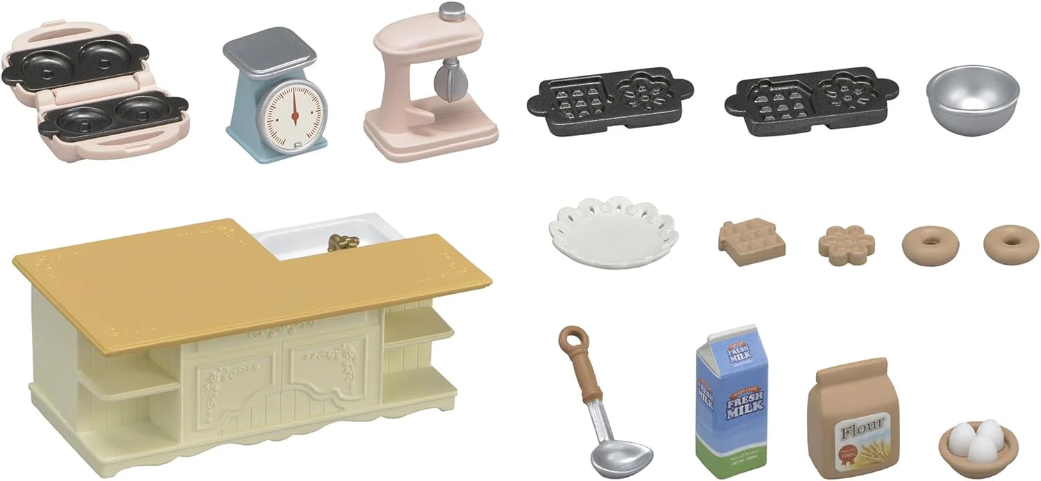 Sylvanian Families Kitchen Island 5442 - Image 5