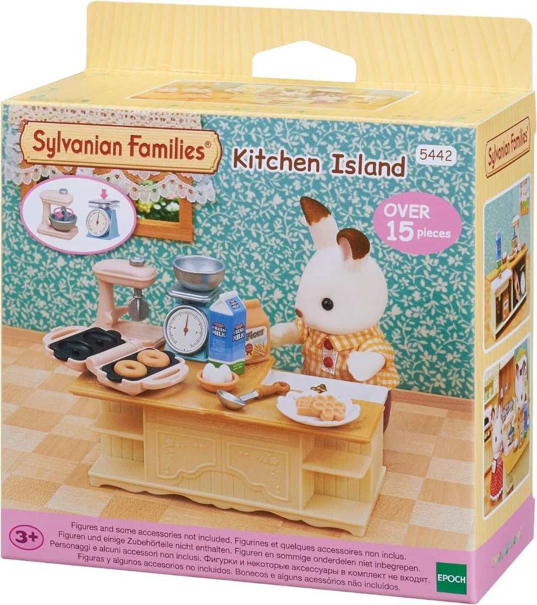 Sylvanian Families Kitchen Island 5442 - Image 7