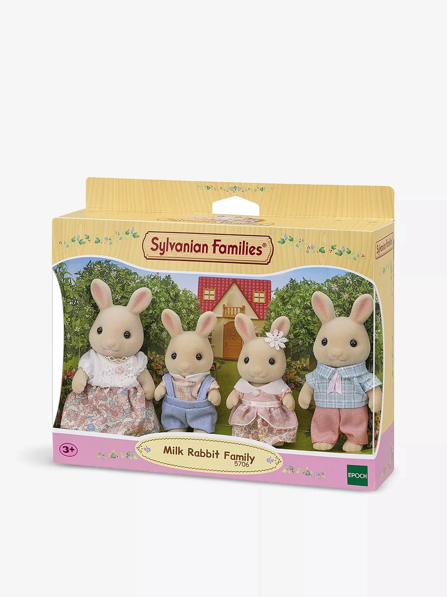 Sylvanian Families Milk Rabbit Family 04422174 - Image 3