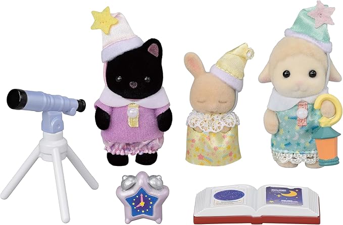 Sylvanian Families Nursery Friends -Sleepover Party Trio 04422187 - Image 4