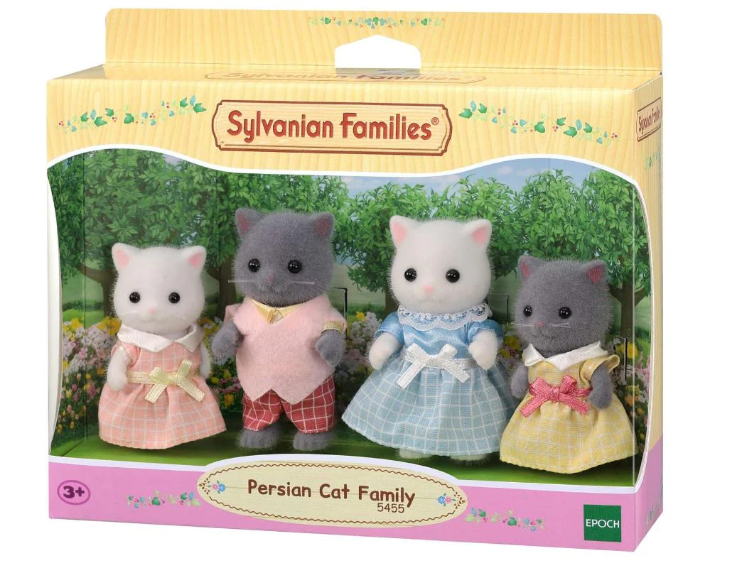 Sylvanian Families Persian Cat Family