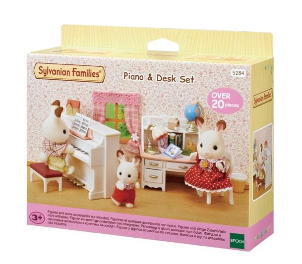 Sylvanian Families Piano & Desk Set 5284 - Image 4