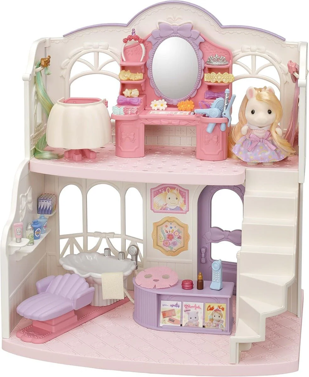 Sylvanian Families Pony's Stylish Hair Salon 5642 - Image 7