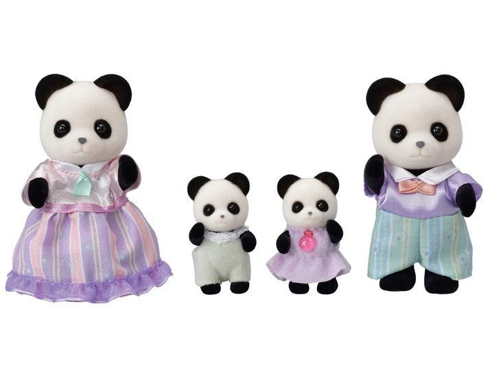 Sylvanian Families Pookie Panda Family 5529