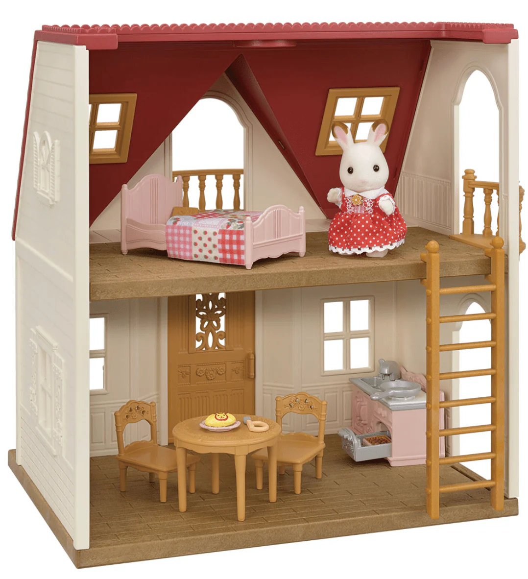 Sylvanian Families Red Roof Cosy Cottage Starter Home 5567 - Image 2