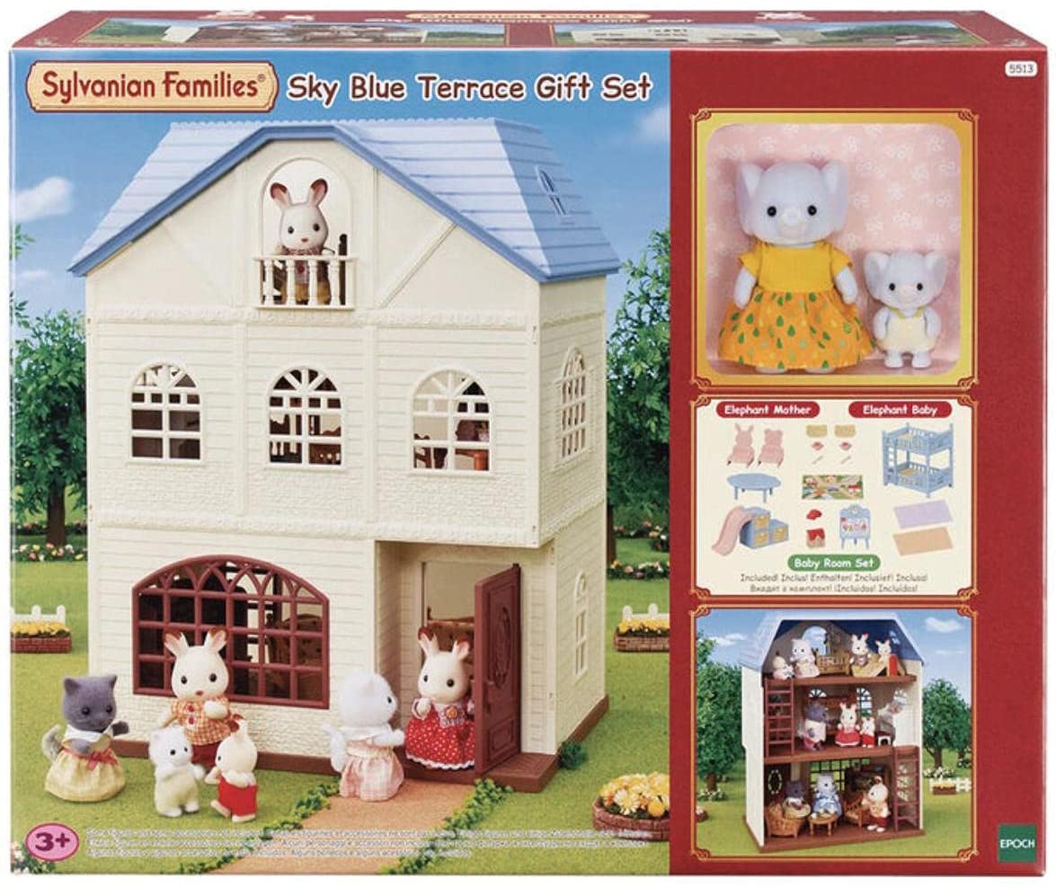 Sylvanian Families Sky Blue Terrace Gift Set 5513 - Image 3