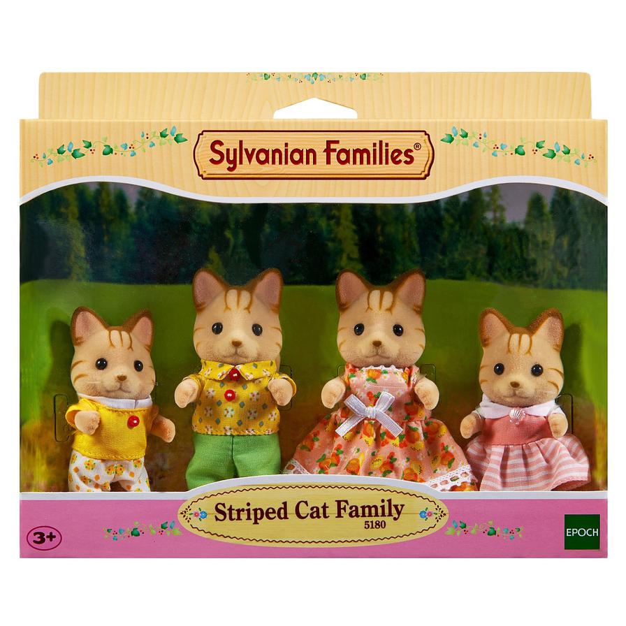 Sylvanian Families Striped Cat Family 5180 - Image 2