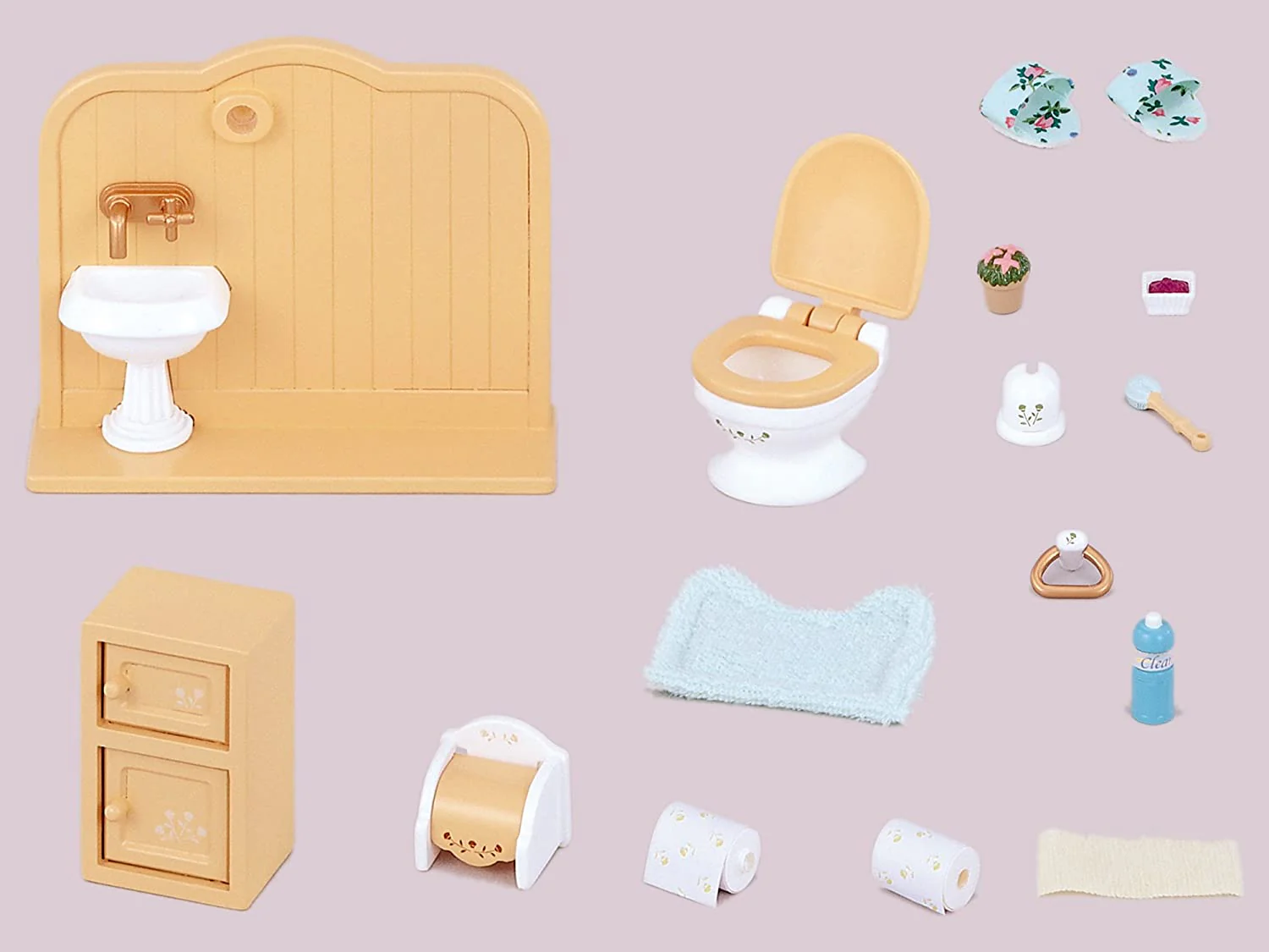 Sylvanian Families Toilet Set 5020 - Image 2