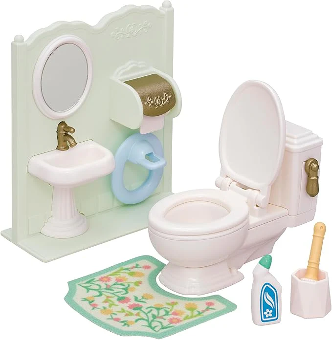 Sylvanian Families Toilet Set 5740 - Image 2