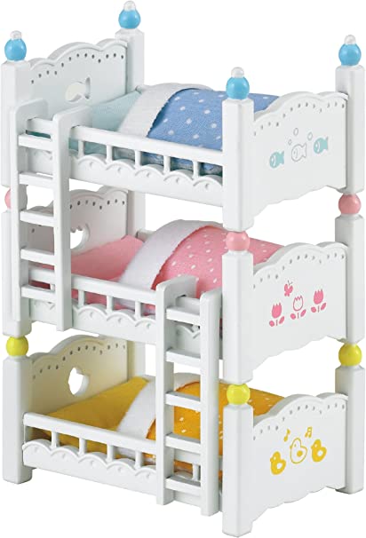 Sylvanian Families Triple Bunk Beds 4448 - Image 2
