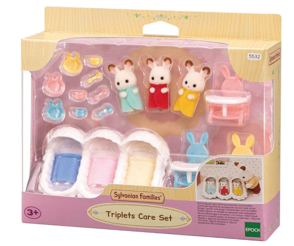 Sylvanian Families Triplets Care Set