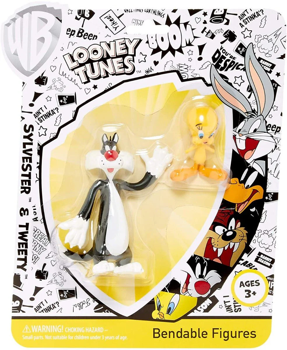 Sylvester & Tweety Bendable Figure 48065