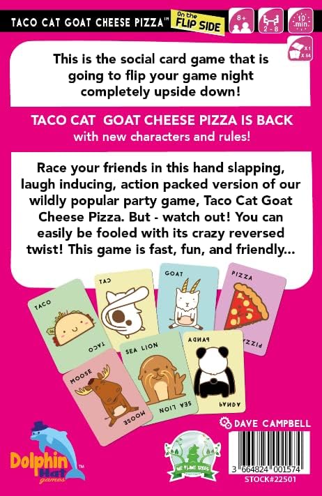 Taco Cat Goat Cheese Pizza Flip Side TCGENAR03 - Image 3