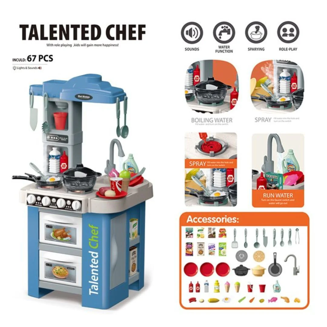 Talented Chef Kitchen Set 62pcs 922-127 - Image 3