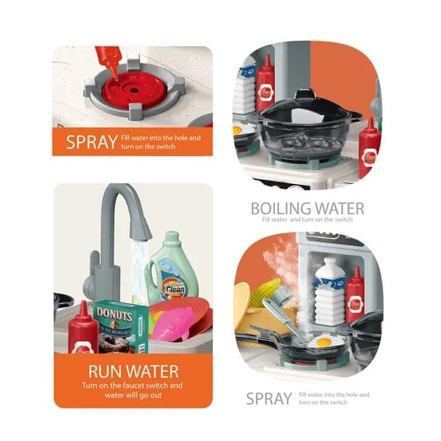 Talented Chef Kitchen Set 62pcs 922-127 - Image 5