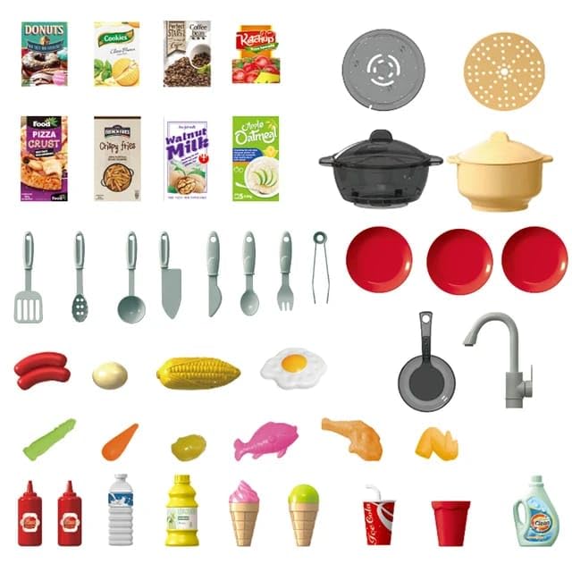 Talented Chef Kitchen Set 62pcs 922-127 - Image 9