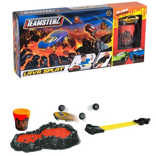 Teamsterz Lava Splat With Slime And Car Set 1416656