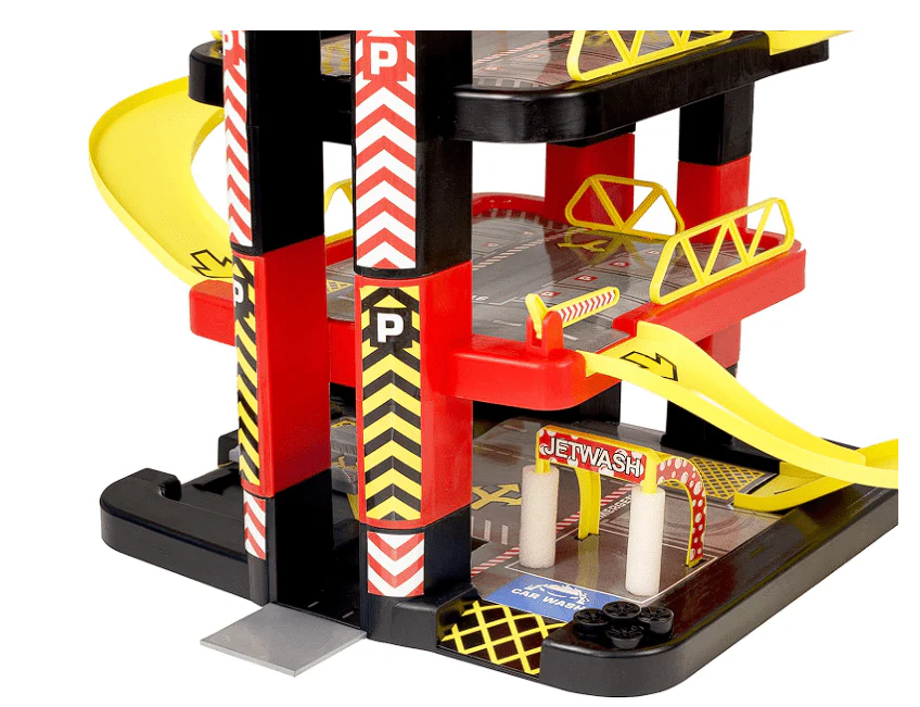 Teamsterz Metro City 3-L Tower Garage With 5-Cars HTI-1416475 - Image 2