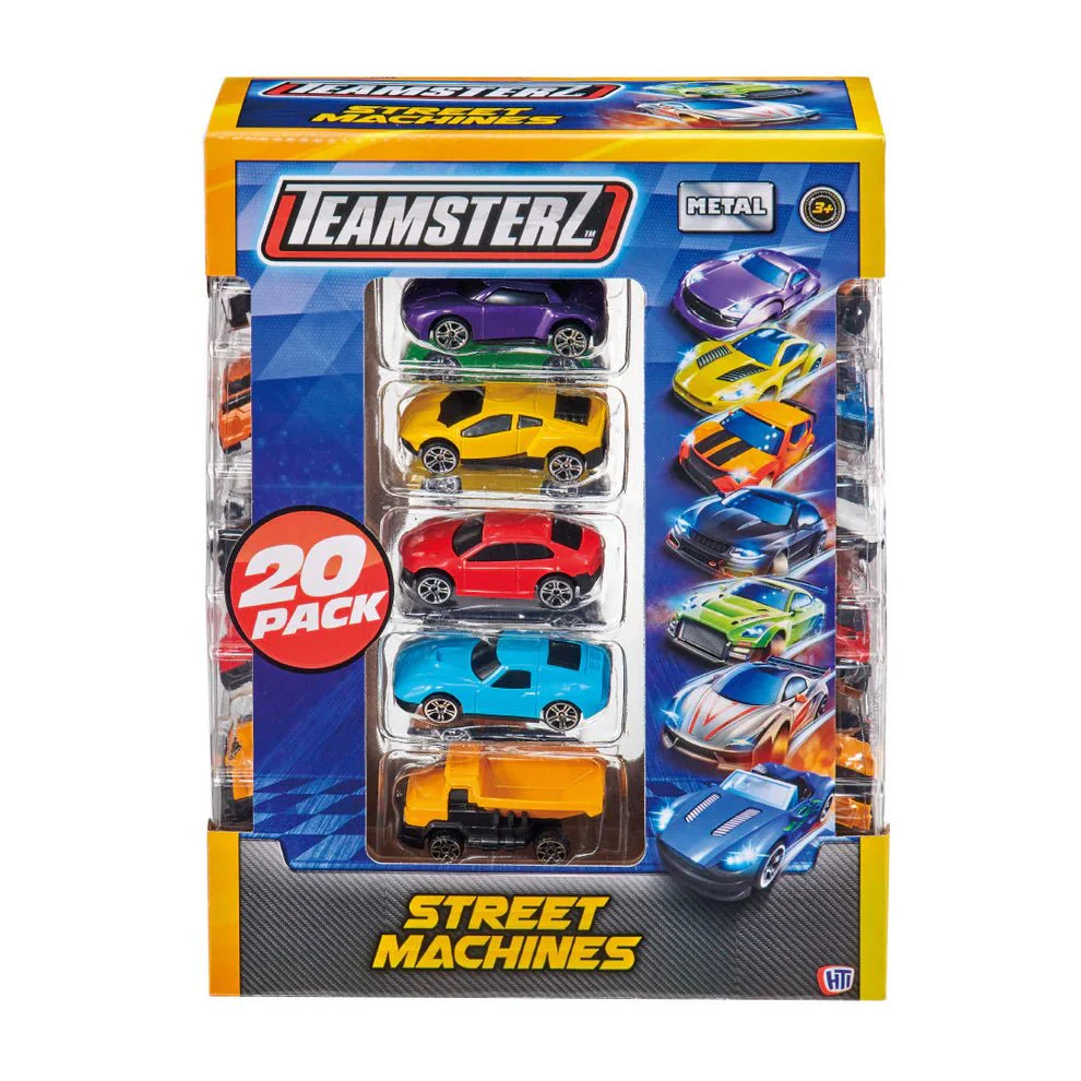 Teamsterz Street Machines Die-Cast 20-Pack HTI-1400010 - Image 2
