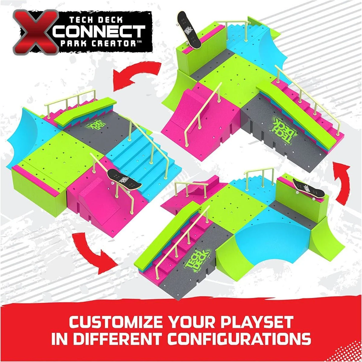 Tech Deck Neon Mega Park X-connect Creator 6063752 - Image 3