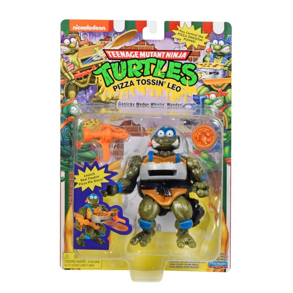 Teenage Mutant Ninja Turtles Classic Pizza Tossin' Action Figure - Leonardo 5inch 81151/81150