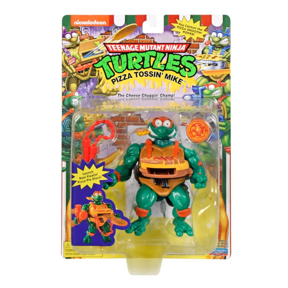 Teenage Mutant Ninja Turtles Classic Pizza Tossin' Action Figure - Michael Angelo 5inch 81153/81150