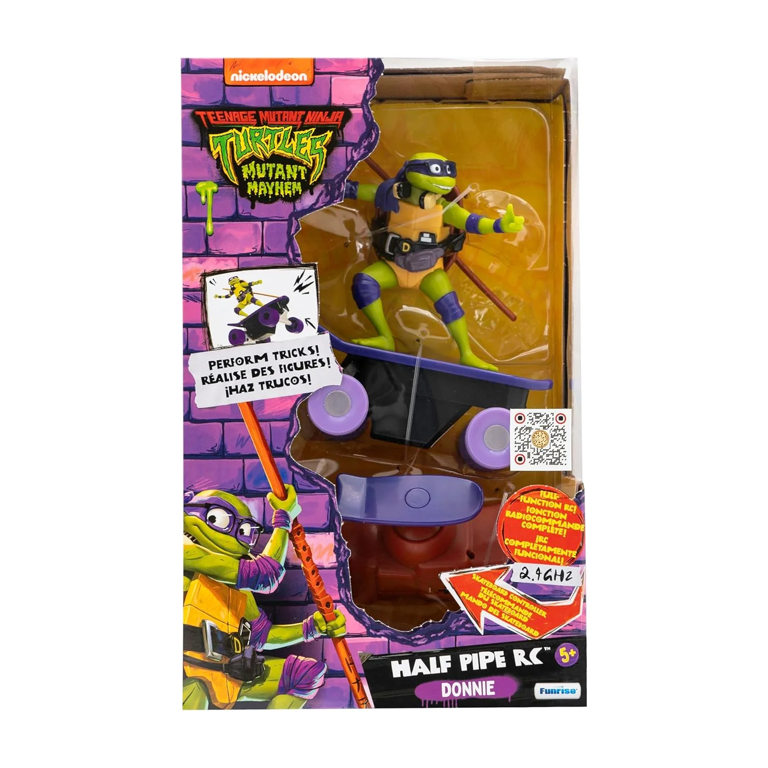 Teenage Mutant Ninja Turtles Half Pipe RC Donnie 71036/71051 - Image 5